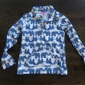 EUC Lilly Pulitzer Captain Popover size S PYT